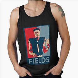 Justin Fields NFL San Francisco 49ers Elation BeArSLogo Tank Top