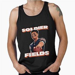 Soldier Field  
Justin Fields' Chicago Bears Classic T-Shirt Tank Top