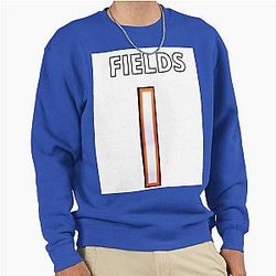Justin Fields Bear Pullover Sweatshirt