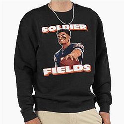 Justin Fields Chicago Bears Classic T-Shirt Pullover Sweatshirt