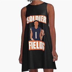 Justin Fields Classic T-Shirt Dress