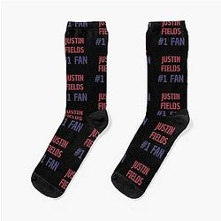 Justin Fields Fan Socks