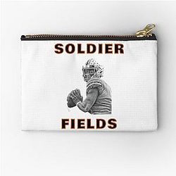Justin Fields Bears Zipper Pouch