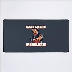 Soldier Field Justin Fields Chicago Bears Desk Mat