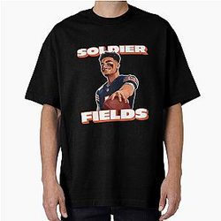 Justin Fields Chicago Bears Oversized T-shirt