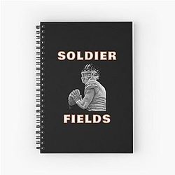 Justin Fields Spiral Notebook