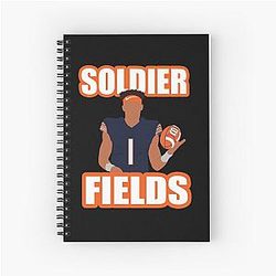 Justin Fields Classic Spiral Notebook