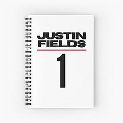 Justin Fields Bears Notebook