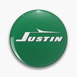 New York Jets Justin Fields Logo Pin