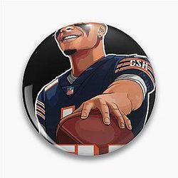 Chicago Bears Classic Justin Fields T-Shirt Pin