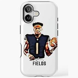 Justin Fields Bears shirt iPhone Tough Case