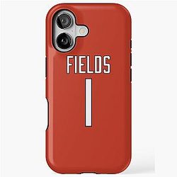 Justin Fields Jersey - iPhone Tough Case