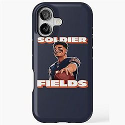 Justin Fields Chicago Bears iPhone Tough Case