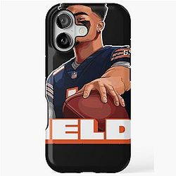 Justin Fields Chicago Bears Classic T-Shirt iPhone Tough Case