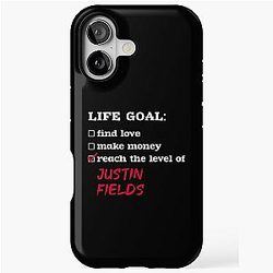 Life goalJustin Fields iPhone Tough Case
