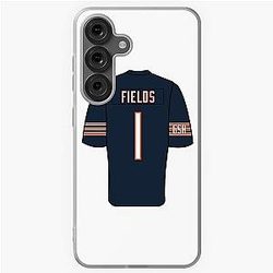 Justin Fields Jersey Samsung Galaxy Case
