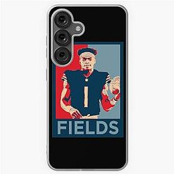 Justin Fields Bears Samsung Galaxy Soft Case