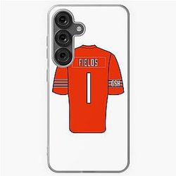 Chicago Bears Justin Fields Jersey Phone Case