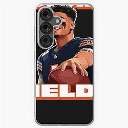 Soldier Field Justin Fields Chicago Bears Classic T-Shirt Samsung Galaxy Soft Case