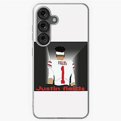 Justin Fields Bears T-Shirt Samsung Galaxy Case