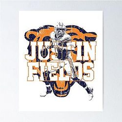 Justin Fields Poster