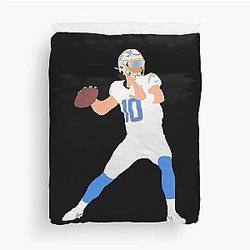 Justin Herbert Duvet Cover