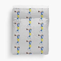 Justin Herbert Duvet Cover