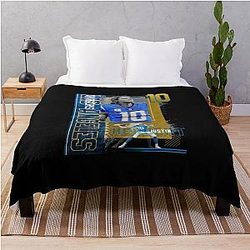 Justin Herbert Football Blanket