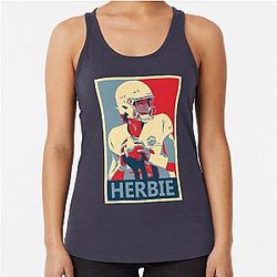 Justin Herbert Chargers Racerback Tank Top