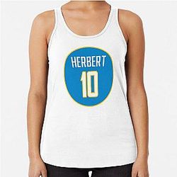 Justin Herbert Los Angeles Chargers  Tank Top