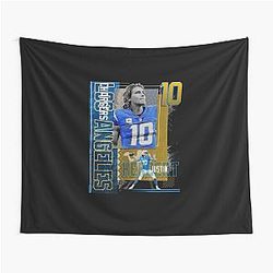 Justin Herbert Football Tapestry