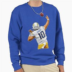 Justin Herbert Throwback Classic T-Shirt Pullover Sweatshirt