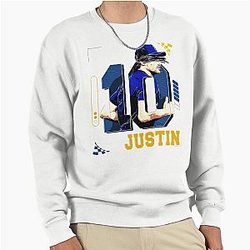 Justin Herbert Football Pullover Sweatshirt