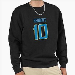Justin Herbert Chargers Pullover Sweatshirt