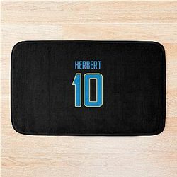 Justin Herbert Chargers Bath Mat