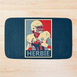 Justin Herbert Chargers Bath Mat