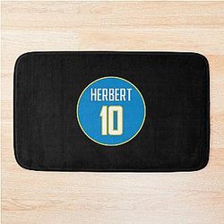 Justin Herbert Los Angeles Chargers Bath Mat