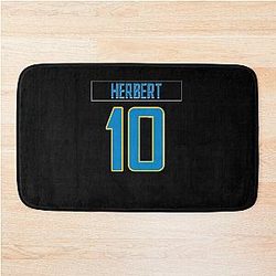 Justin Herbert Chargers Bath Mat