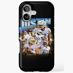 Justin Herbert iPhone Tough Case