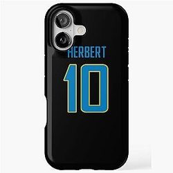 Justin Herbert Chargers iPhone Case