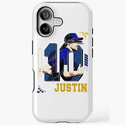 Justin Herbert Football Player Design 3 iPhone Case