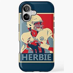 Justin Herbert Chargers iPhone Tough Case