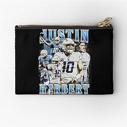 Justin Herbert Vintage Zipper Pouch
