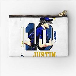 Justin Herbert Football Player Design 3 Zipper Pouch