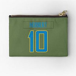 Justin Herbert Chargers Zipper Pouch