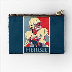 Justin Herbert Chargers Zipper Pouch