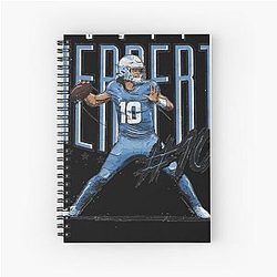 Justin Herbert Spiral Notebook