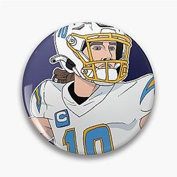 Justin Herbert Football Pin