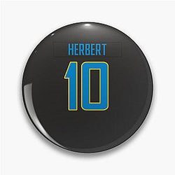 Justin Herbert Chargers Pin