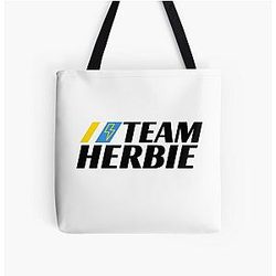 Team Justin Herbert LA Chargers All Over Print Tote Bag